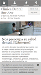 Mobile Screenshot of clinicadentalanrober.com